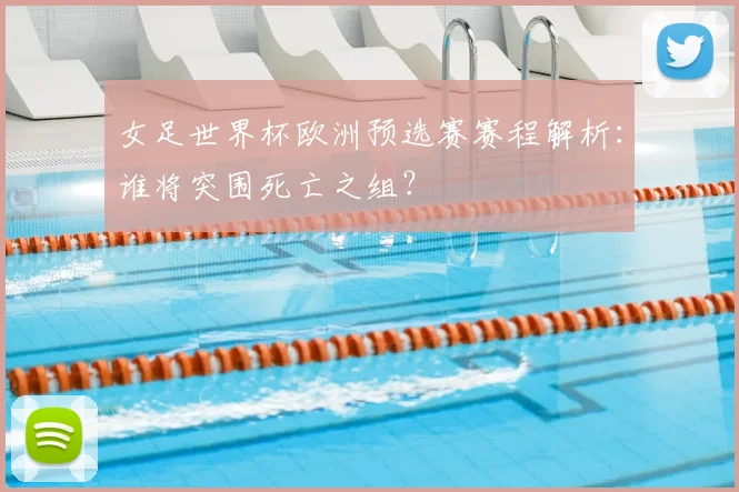 女足世界杯欧洲预选赛赛程解析：谁将突围死亡之组？